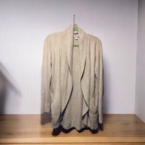 Barefoot Dreams CozyChic Lite Circle Cardigan Womens Size Medium Loungewear